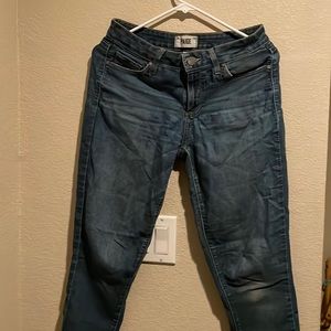 Paige Skinny blue jeans/size 28
